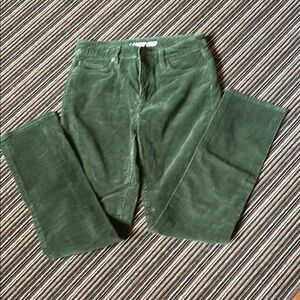 Lands' End Green Straight Leg Pants
